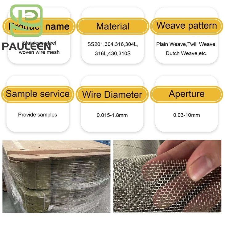 304 Stainless Steel Wire Woven Mesh suppliers
